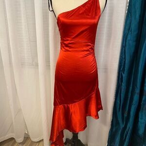 Jessica McClintock for Gunne Sax red, dress, size S